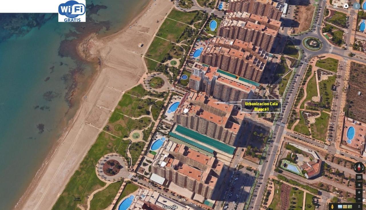 1ª Linea De Mar En Marina D'or Con Cesped Y Playa Familiar